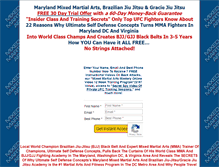 Tablet Screenshot of maryland-bjj.com